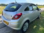 Opel Corsa 1.2-16V Cosmo prachtige staat navi bluetooth, Voorwielaandrijving, Gebruikt, Zwart, 4 cilinders