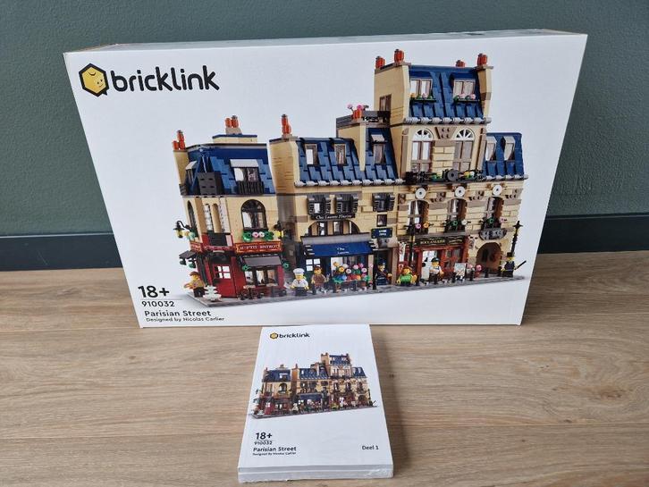 LEGO Bricklink - 910032 Parijse straat (+instructieboek), Kinderen en Baby's, Speelgoed | Duplo en Lego, Nieuw, Lego, Complete set