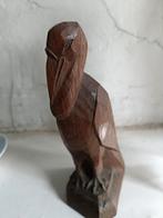 Amsterdamse school beeld hout maraboe, Ophalen of Verzenden