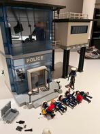 Playmobil Politiebureau met cel boef en agenten, Ophalen of Verzenden, Gebruikt, Complete set