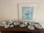 Villeroy en Boch fasan servies set. Groen, Ophalen, Zo goed als nieuw, Bord
