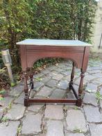 bijzet tafeltje bruin/groen, Antiek en Kunst, Curiosa en Brocante, Ophalen