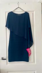 Christian Berg donkerblauwe cocktail gala feest jurk dress, Ophalen, Blauw, Nieuw, Cocktailjurk