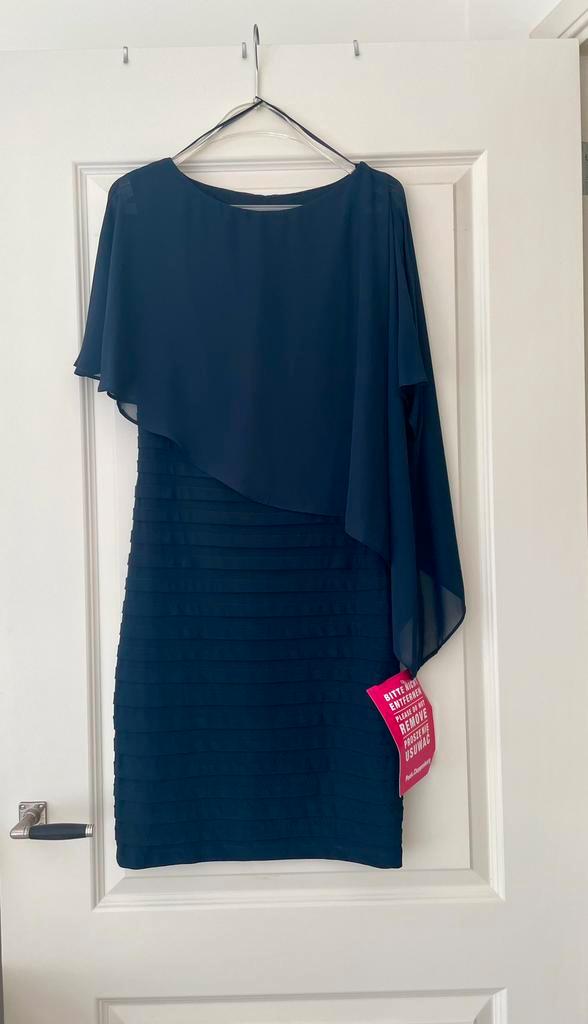 Christian Berg donkerblauwe cocktail gala feest jurk dress, Kleding | Dames, Gelegenheidskleding, Nieuw, Cocktailjurk, Maat 36 (S)