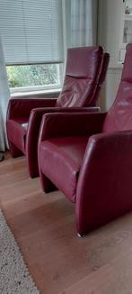 Relax Fauteuils., Huis en Inrichting, Fauteuils, Ophalen of Verzenden, Zo goed als nieuw, 50 tot 75 cm, Leer