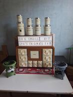 🎅👌 Emaille keukengerei i.o.s. uit OPA'S EN OMA'S TIJD 👍, Antiek en Kunst, Ophalen of Verzenden