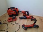 Hilti set met 4 accus en 2 laders, Ophalen, Gebruikt