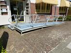 Zeer solide invalide opgang/ trap gegalvaniseerd staal., Ophalen