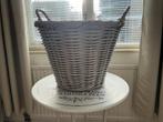 Rieten mand megagroot, Ophalen, Mand, Rond, Zo goed als nieuw