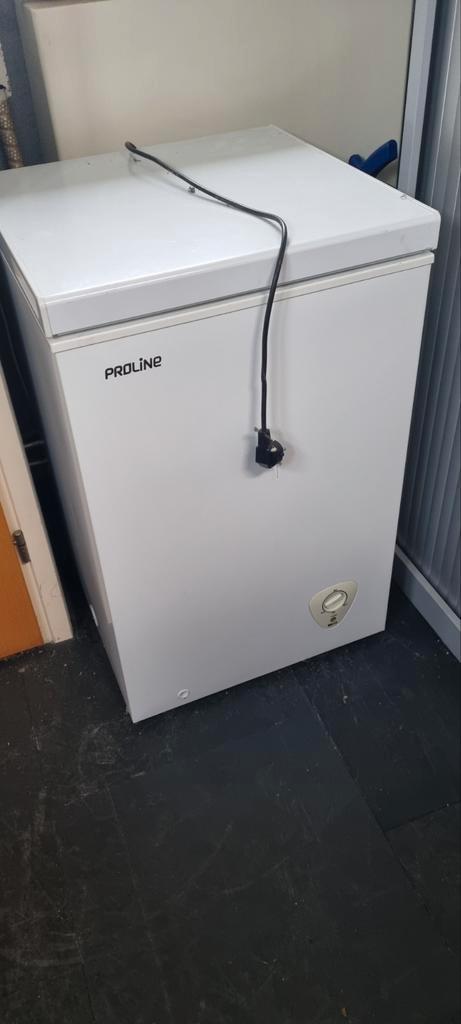 Proline Vrieskist PLCH104 - Gebruikt, Witgoed en Apparatuur, Vriezers en Diepvrieskisten, Gebruikt, Vrijstaand, Vrieskist, Minder dan 85 cm