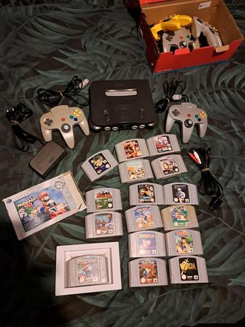 Nintendo 64 met spelletjes 