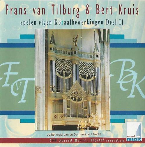 OrgelCD: Frans van Tilburg en Bert Kruis deel 2 - Domkerk, Cd's en Dvd's, Cd's | Religie en Gospel, Zo goed als nieuw, Koren of Klassiek
