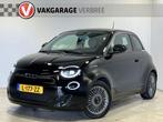 Fiat 500 Icon 42 kWh | Achteruitrijcamera | Dodehoek assiste, Stof, Gebruikt, 4 stoelen, Zwart
