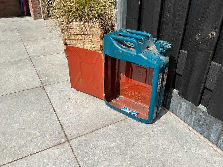 Jerrycan project minibar. Zie omschrijving, Verzamelen, Militaria | Algemeen, Landmacht, Nederland, Ophalen