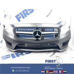 W156 X156 GLA 45 AMG VOORBUMPER COMPLEET GLA45 BUMPER + GRIL, Gebruikt, Voor, Mercedes-Benz, Ophalen of Verzenden