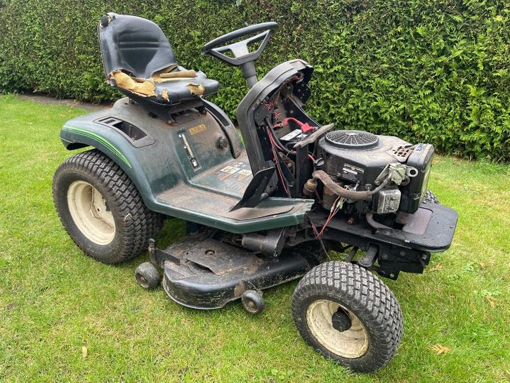 Bolens LTX 18twin Zitmaaier, Tuin en Terras, Zitmaaiers, Gebruikt, 90 tot 120 cm, Elektrische starter, Mulchfunctie, Ophalen