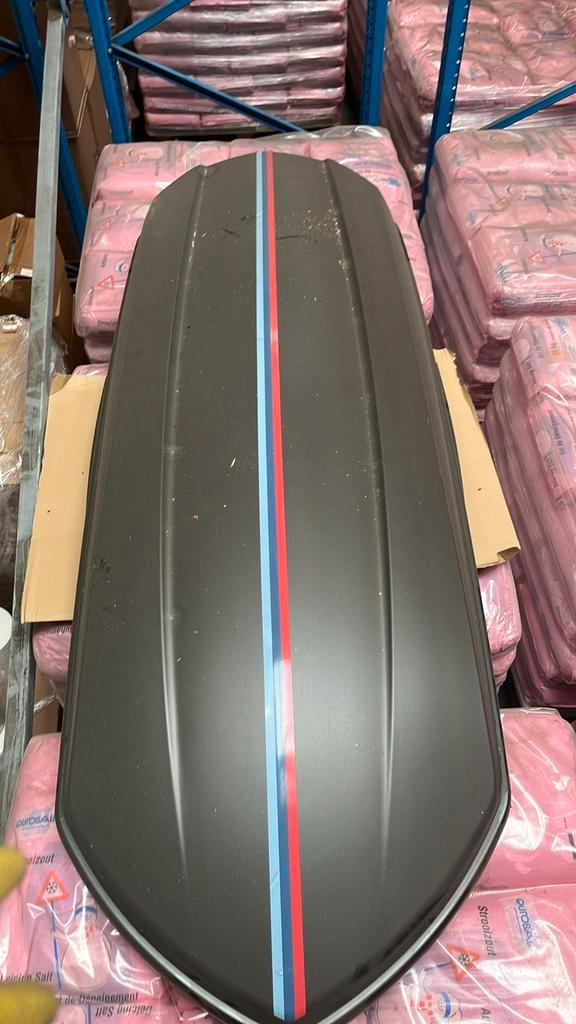 Thule Dakkoffer Skibox groot! Dik 500 liter! Mat zwart., Auto diversen, Dakkoffers, Zo goed als nieuw, Ophalen