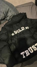 In gold we trust jas xl zwart, Kleding | Heren, Jassen | Winter, Ophalen, Zwart, Maat 56/58 (XL), Zo goed als nieuw