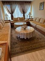 Marokkaanse bank / sedari incl tafels ed, Huis en Inrichting, Ophalen, Zo goed als nieuw, Hout