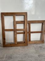 2 Houten decoraties, Ophalen, Zo goed als nieuw
