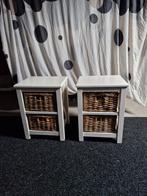 Nachtkastjes 2 stuks, Minder dan 45 cm, Ophalen of Verzenden, Zo goed als nieuw, Minder dan 55 cm