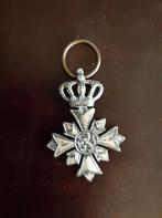 Miniatuur medaille tmpt zonder en met lint., Verzamelen, Verzenden, Landmacht, Nederland, Lintje, Medaille of Wings