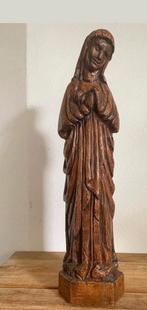 Maria beeld hout. 50cm hoog. Datering rond 1900, Ophalen of Verzenden