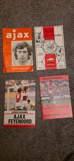 Ajax-Feyenoord programma 's, Ophalen of Verzenden