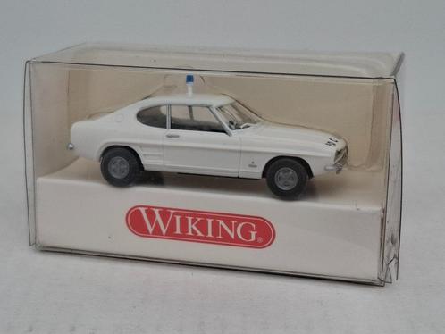 Ford Capri - politie - Wiking 1/87, Hobby en Vrije tijd, Modelauto's | 1:87, Zo goed als nieuw, Auto, Wiking, Verzenden