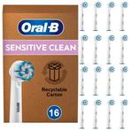16X ORAL-B PRO SENSITIVE CLEAN OPZETBORSTELS 100% ORIGINEEL, Verzenden, Nieuw, Opzetborstel