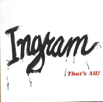 Ingram ‎– That's All.   NEW CD in seal. beschikbaar voor biedingen