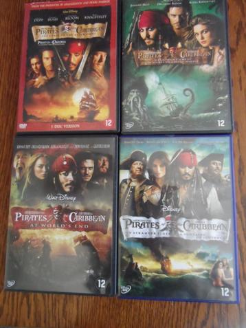 DVD's Pirates of the caribbean 4 X [ Walt Disney ] beschikbaar voor biedingen