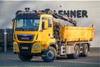 MAN TGS 33.440 6X6 WS | APK 01/27 | 3-Z Kipper | HIAB Z-HIPR, Auto's, Vrachtwagens, Automaat, Stof, Cruise Control, Euro 6