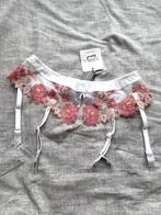 Ambra sexy handmade Italian luxury lingerie jarretel, Ambra, Verzenden, Wit, Overige typen