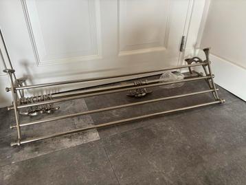 Zilverkleurige Kapstok - 96cm breed, 13 haken beschikbaar voor biedingen