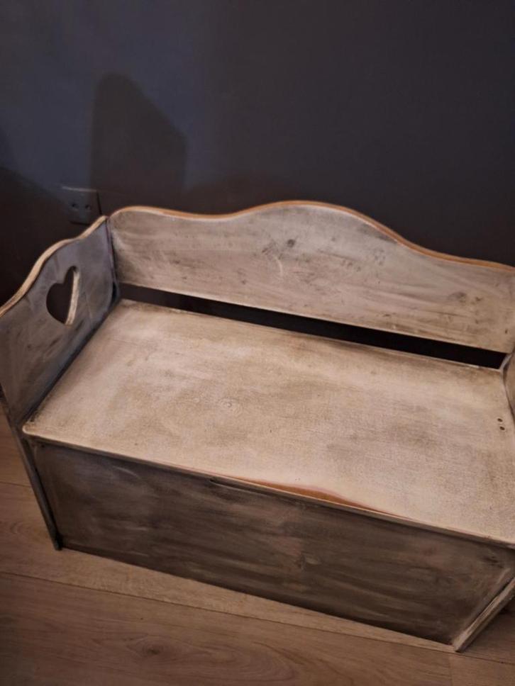 Stevig speelgoedbankje met opbergruimte, Kinderen en Baby's, Kinderkamer | Commodes en Kasten, Ophalen