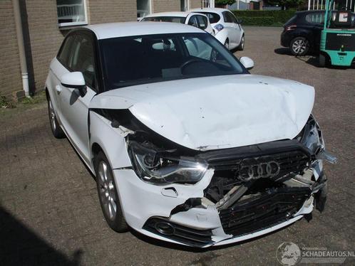 Audi A1 1.4 Tfsi Pro Line S (bj 2013), Auto diversen, Schadeauto's, Handgeschakeld, Benzine, Hatchback, Wit