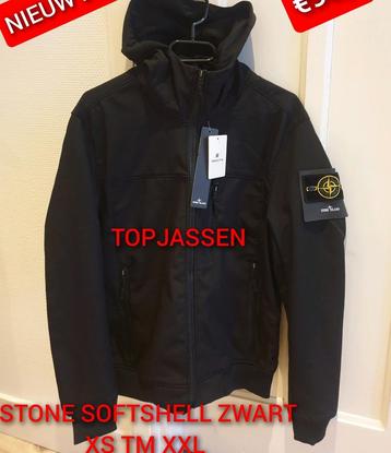 Nieuwe STONE Softshell JASSEN €80,- XS S M L XL