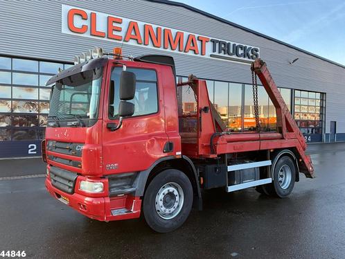 DAF FA 75 CF 310 Euro 5 Hyva 14 Ton portaalarmsysteem, Auto's, Vrachtwagens, Te koop, ABS, Airconditioning, Cruise Control, Dakrails