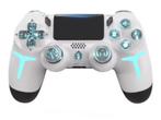 Gaminja draadloze game controller voor PS3 / PS4 en PC - Wit, PlayStation 3, Nieuw, Ophalen of Verzenden, Controller