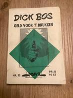 DICK BOS NR 35 : GELD VOOR 'T DRUKKEN DETECTIVE STRIPSERIE., Boeken, Stripboeken, Gelezen, Alfred Mazure, Ophalen of Verzenden