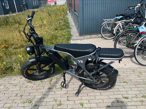 Fatbike V8 bomvol opties, Fietsen en Brommers, Brommers | Tomos, Zo goed als nieuw, Overige modellen, Ophalen