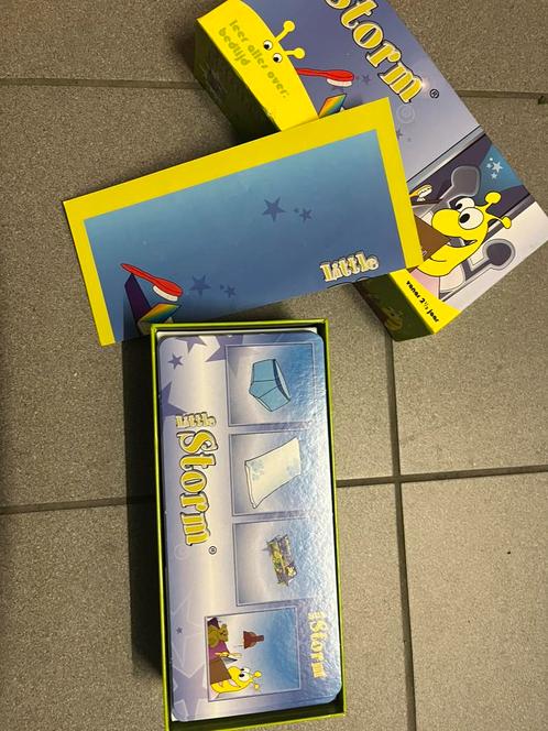 Little Storm: bedtijd - bordspel, Hobby en Vrije tijd, Gezelschapsspellen | Bordspellen, Zo goed als nieuw, Een of twee spelers