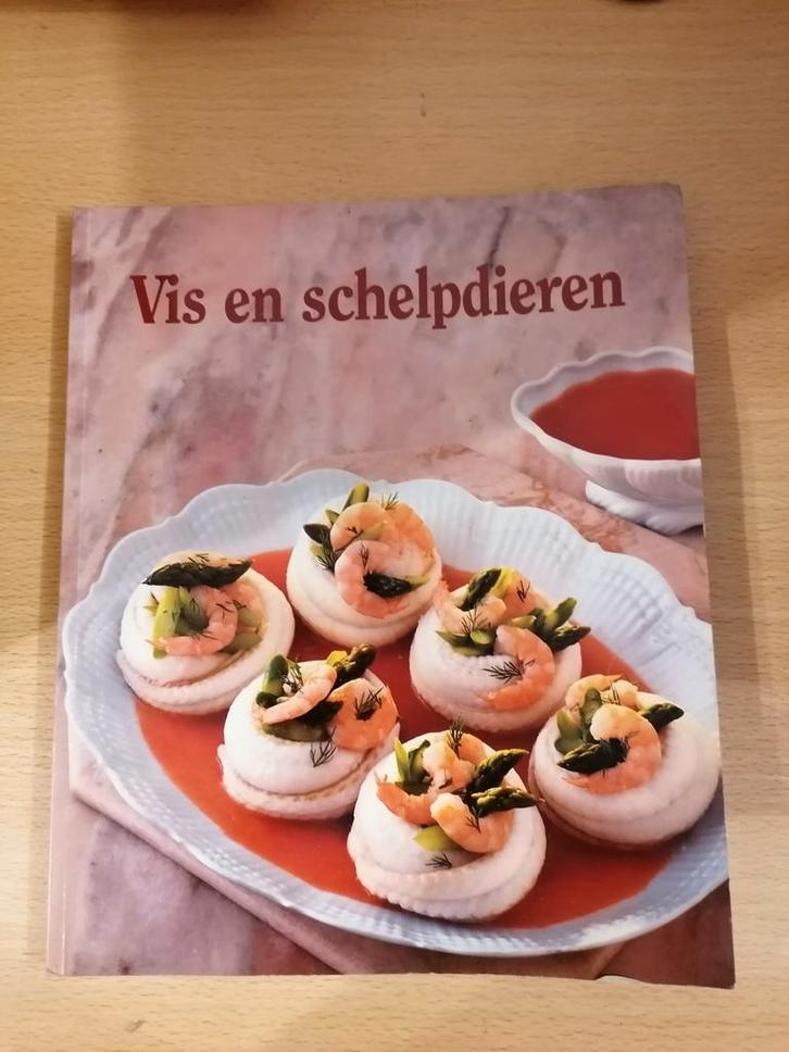 Vis en schelpdieren kookboek, Boeken, Kookboeken, Gelezen, Voorgerechten en Soepen, Hoofdgerechten, Tapas, Hapjes en Dim Sum, Europa