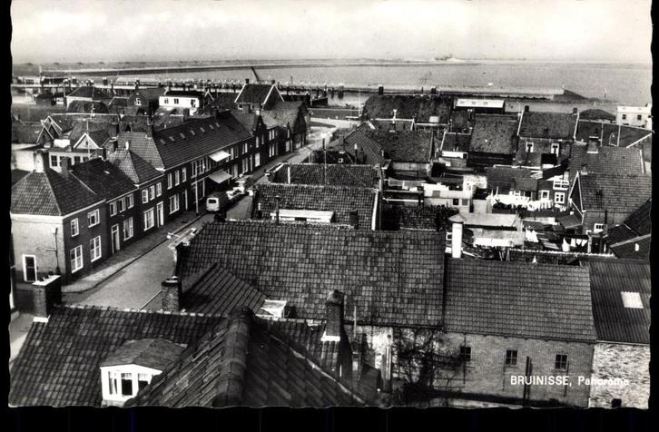Bruinisse (Zld.), Panorama, 1965, Verzamelen, Ansichtkaarten | Nederland, Ongelopen, Zeeland, 1960 tot 1980, Verzenden