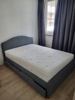 IKEA Hauga Tweepersoonsbed 140x200, Ophalen, Tweepersoons, 140 cm, Zo goed als nieuw