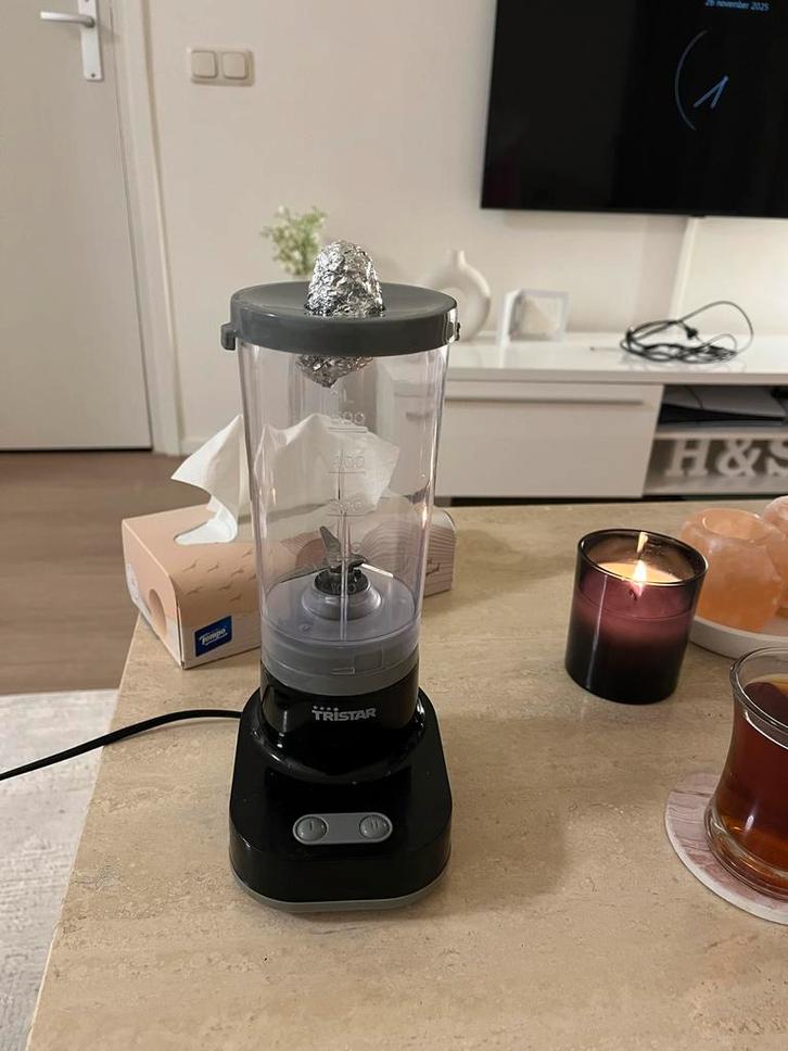 Tristar Blender - Perfect voor Smoothies!Kleine blender, Witgoed en Apparatuur, Blenders, Gebruikt, Blender, Ophalen of Verzenden