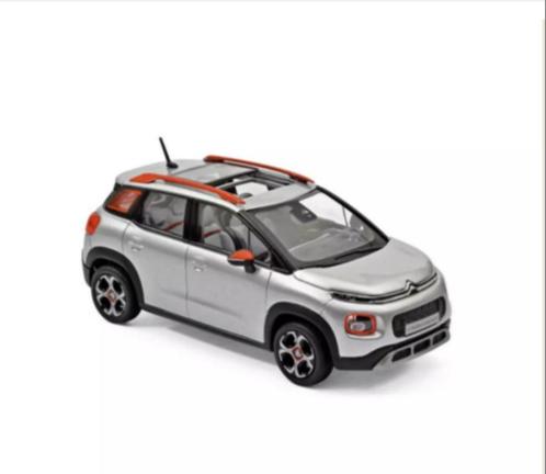 Citroen C3 Aircross 2017 Zilver & Oranje 1/43 NOREV 155333, Hobby en Vrije tijd, Modelauto's | 1:43, Nieuw, Auto, Norev, Verzenden