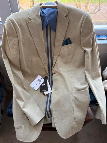 Stijlvol Kostuum/Colbert - Beige - Maat 48 beschikbaar voor biedingen