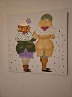 Te koop schilderij / poster / spiegel, Ophalen of Verzenden, 50 tot 75 cm, Tekening, 50 tot 75 cm